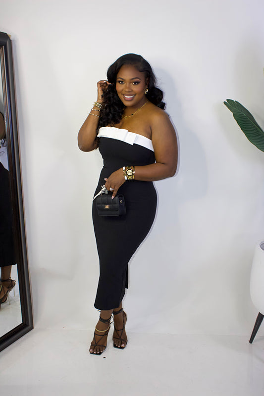 Gigi Gift Wrapped Midi Dress