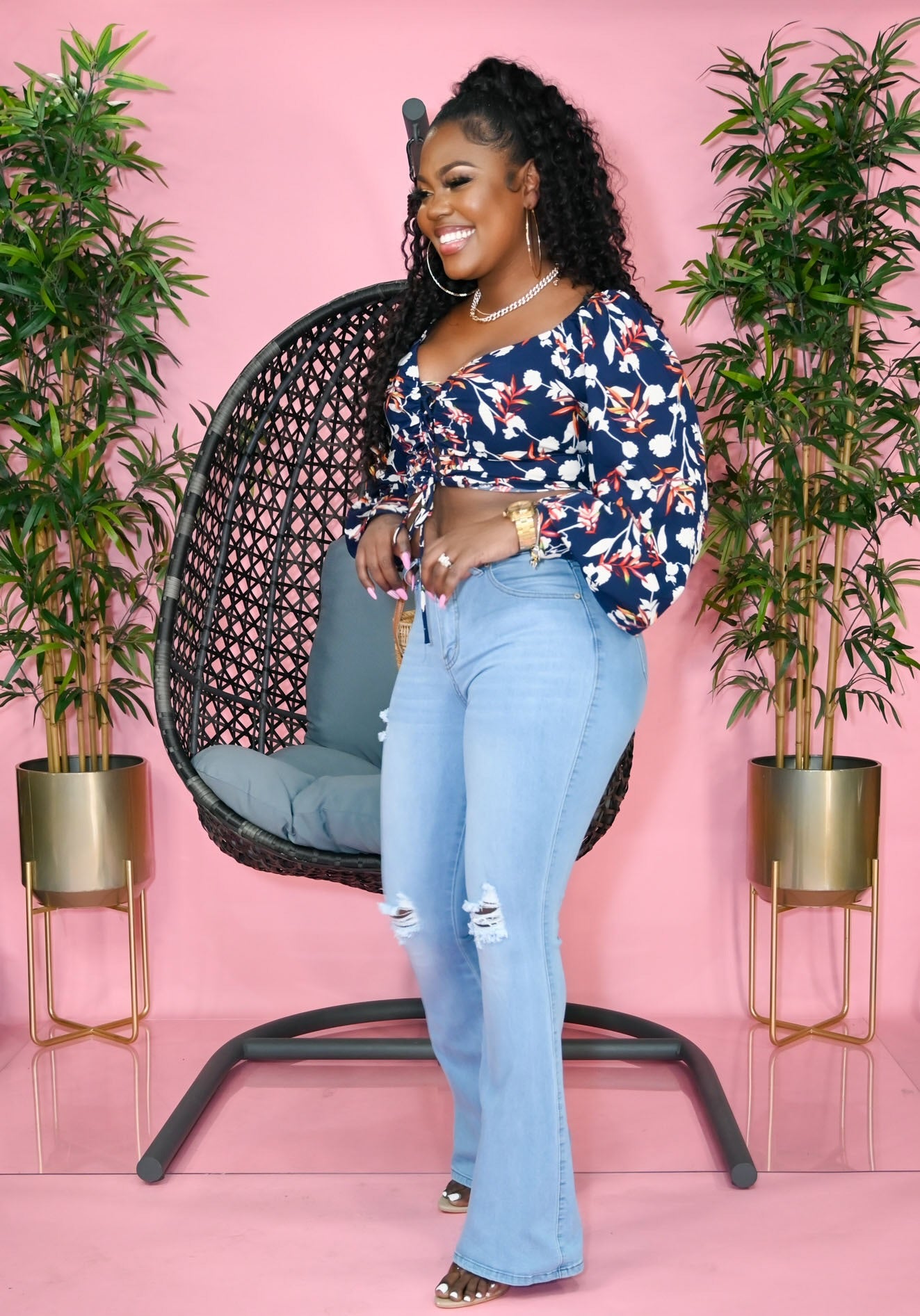 Bell foot hotsell jeans