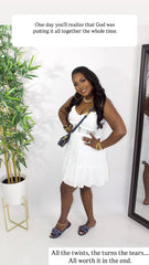 TIA TIERED RUFFLE DRESS