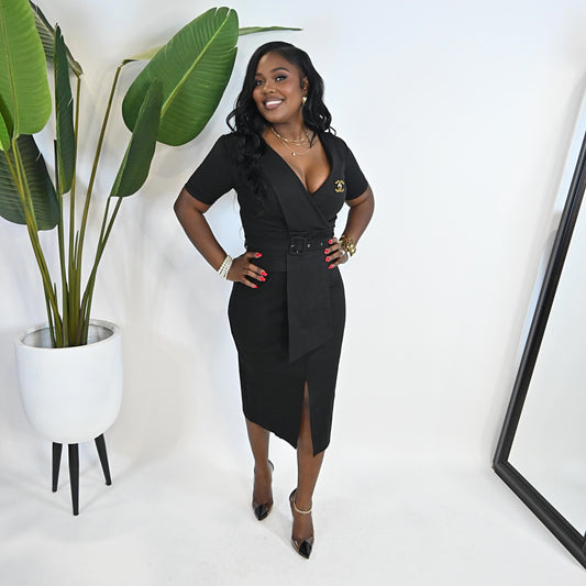 Power Play Midi||BLACK