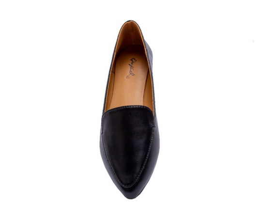ZIA LOAFERS||BLACK